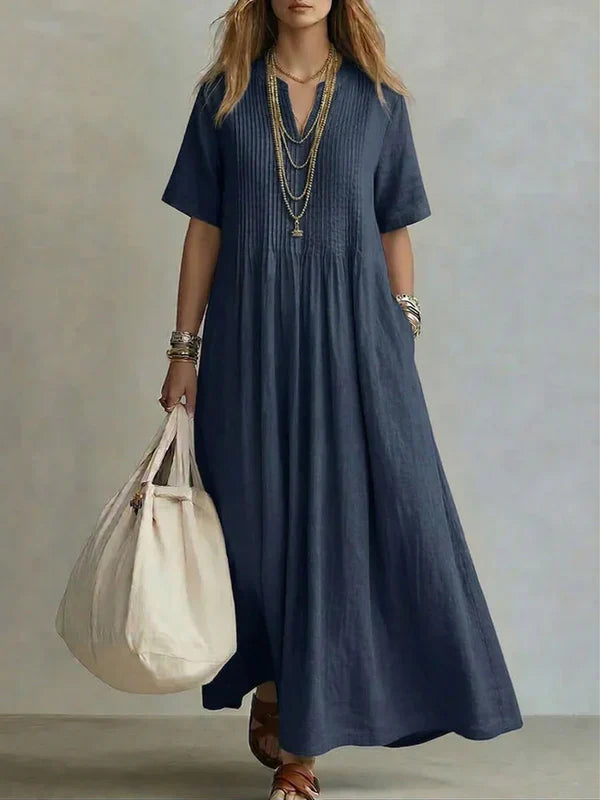 Vestido Plisado Simone