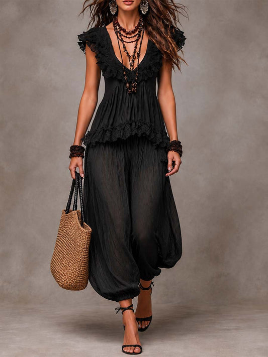 Conjunto Encaje Carla