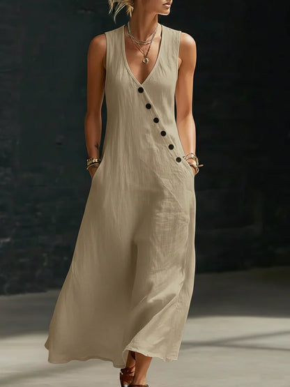 Vestido Botones Minimal