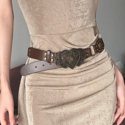 Cinturón Cuero Silla