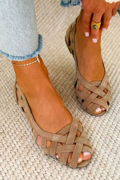 Sandalias Trenzadas Caterina