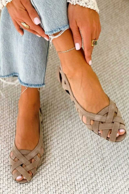 Sandalias Trenzadas Caterina