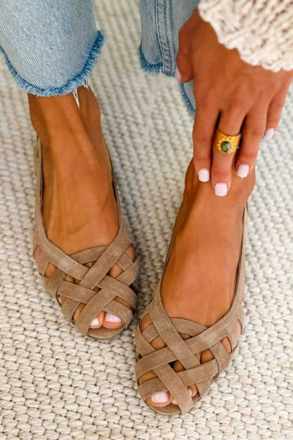 Sandalias Trenzadas Caterina