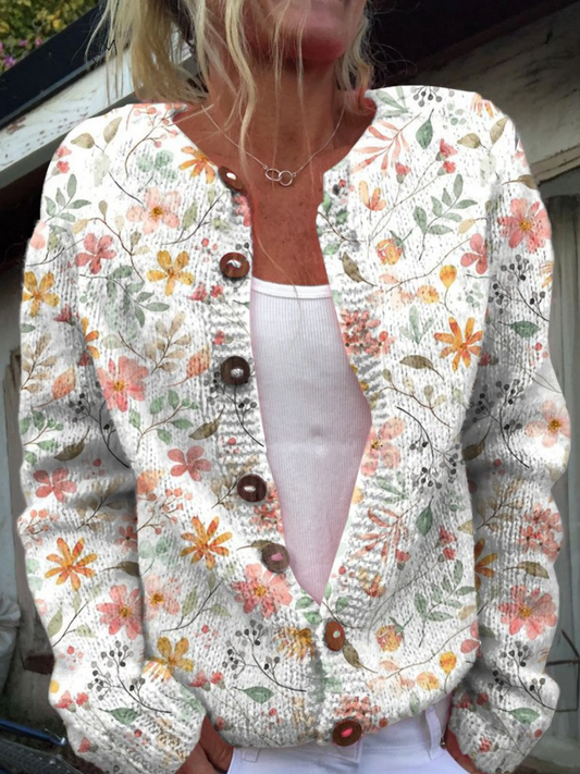 Cárdigan Greta Floral