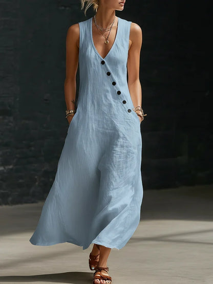 Vestido Botones Minimal