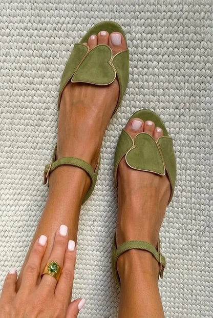 Sandalias Rosa Tobillo