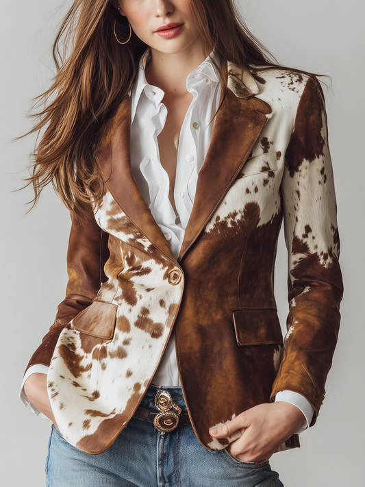 Blazer Savina Animalier