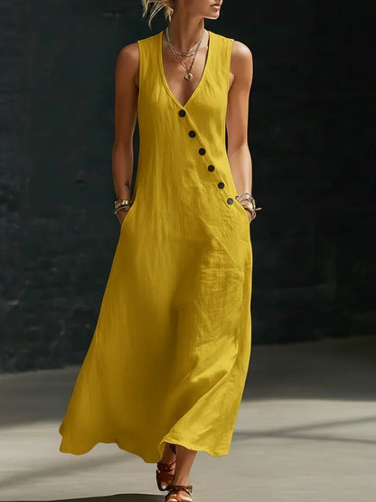 Vestido Botones Minimal