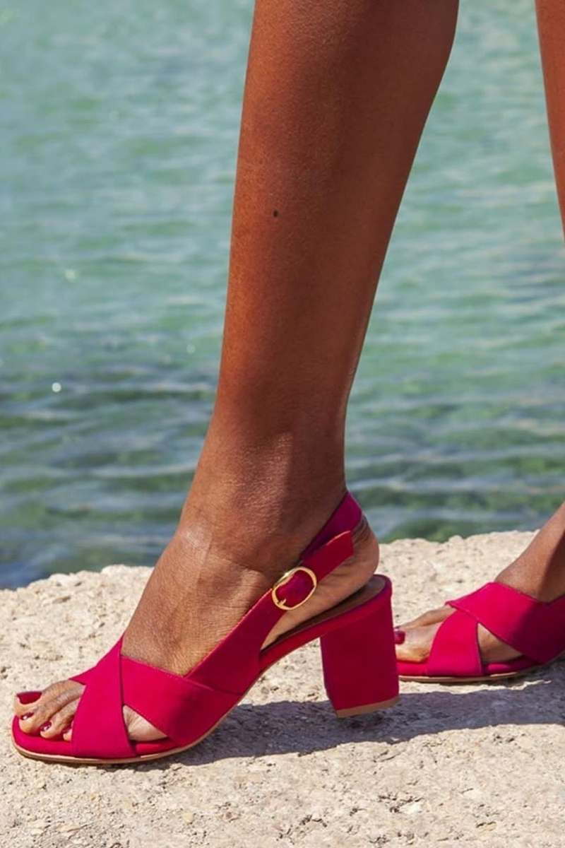 Sandalias Celeste Lino