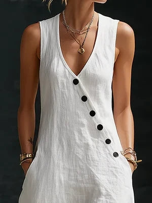 Vestido Botones Minimal