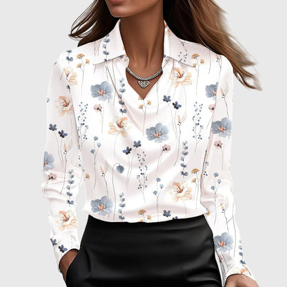 Blusa Silvia Plisada