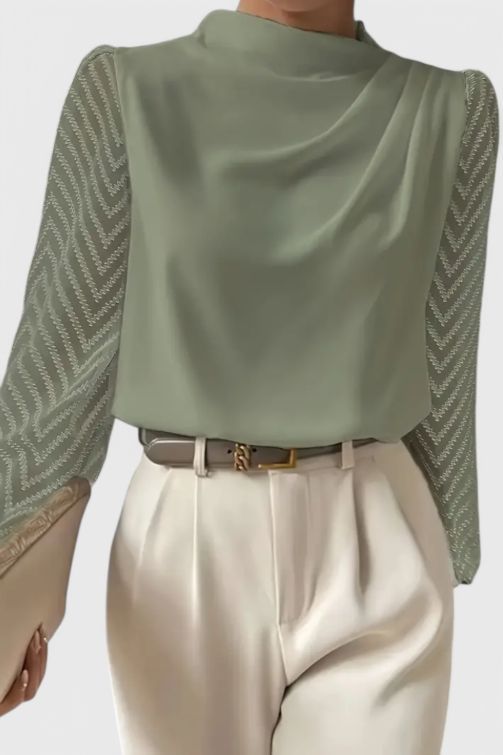 Blusa Zora Organza