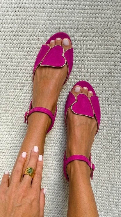 Sandalias Rosa Tobillo