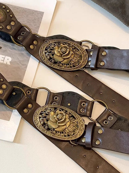 Cinturón Cuero Silla