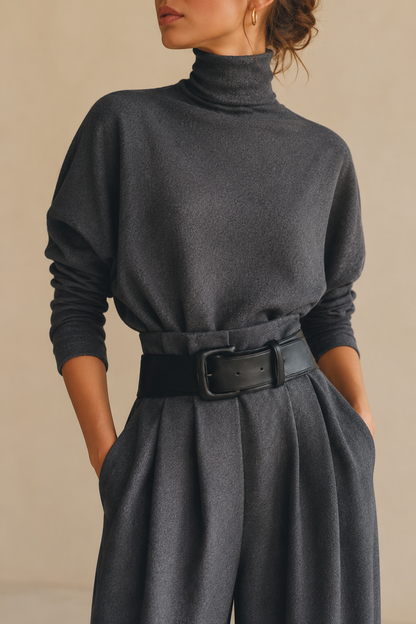 Conjunto Milán Punto Fino y Pantalón Palazzo