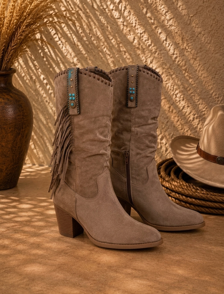 Botas Flecos Claudia