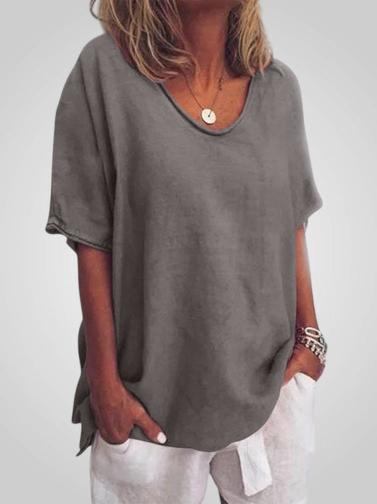 Blusa Fluida Marina