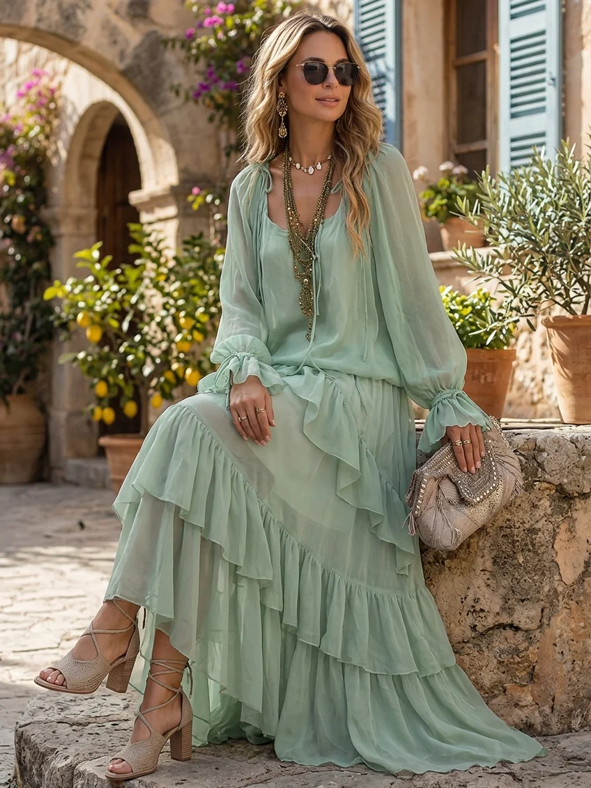 Conjunto Menta Agata