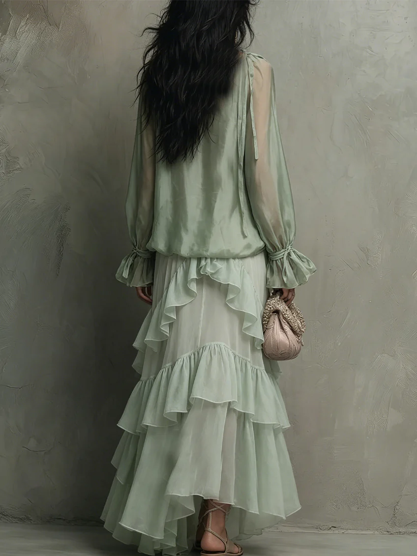 Conjunto Menta Agata