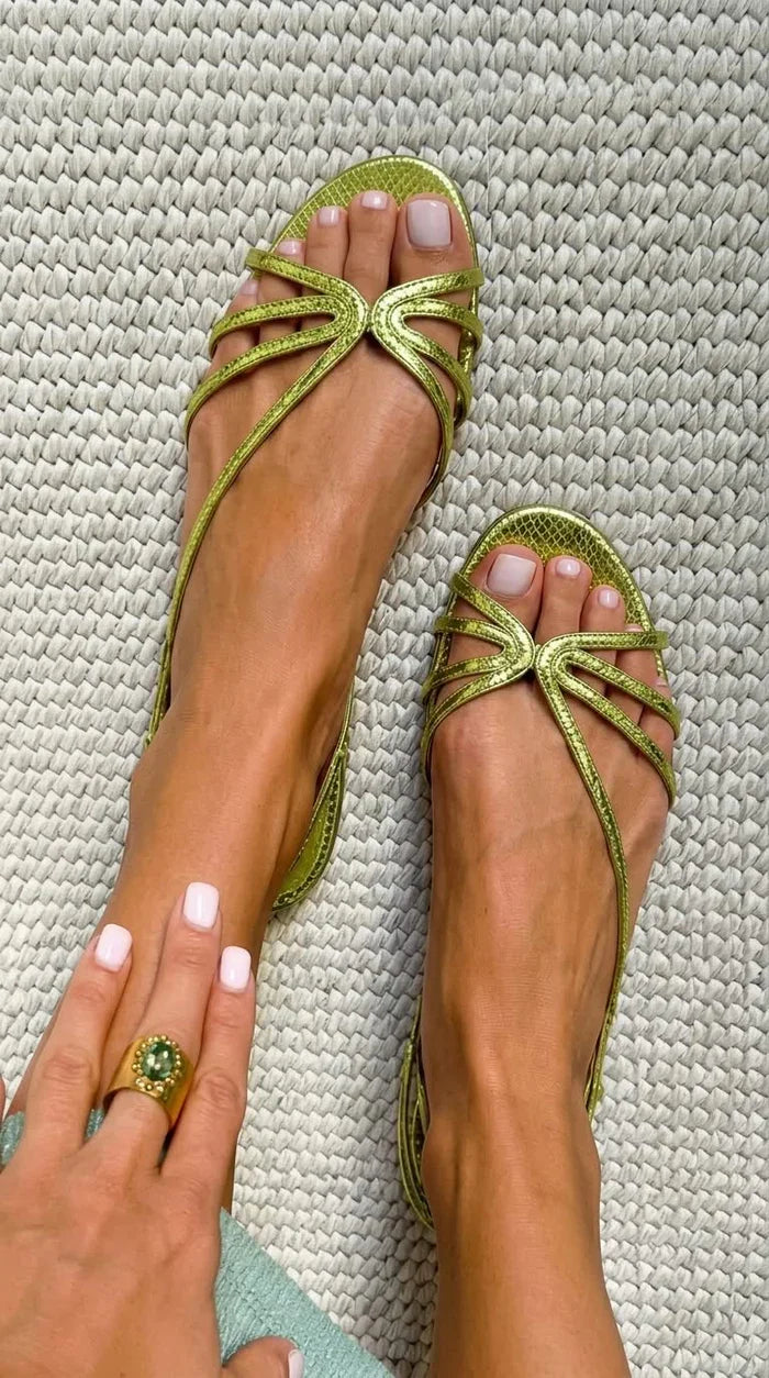 Sandalias Ginevra Gold