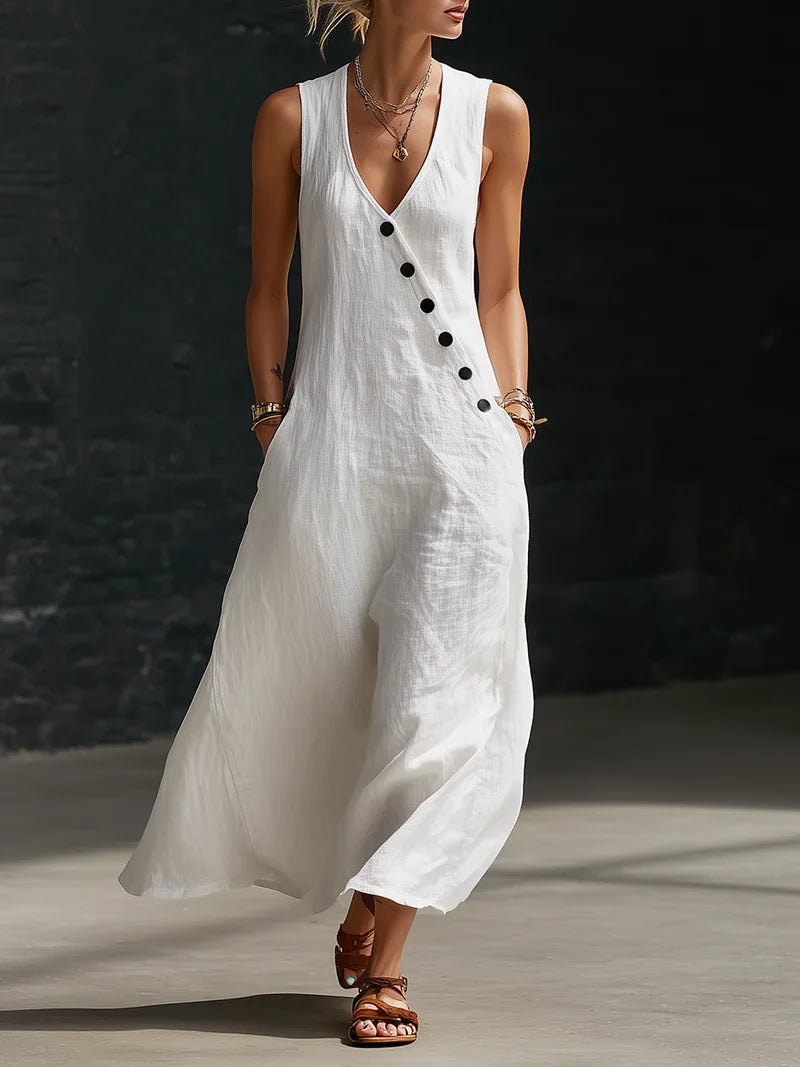 Vestido Botones Minimal