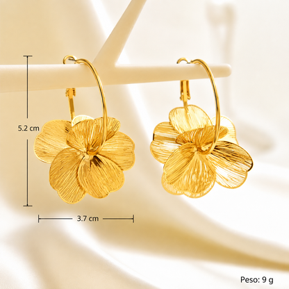 Pendientes Flor Aveline