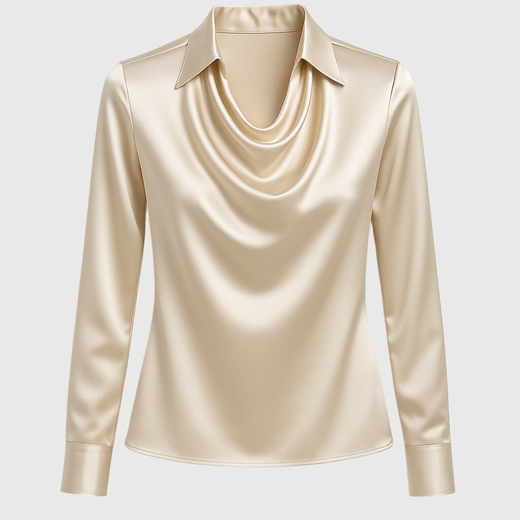 Blusa Silvia Plisada