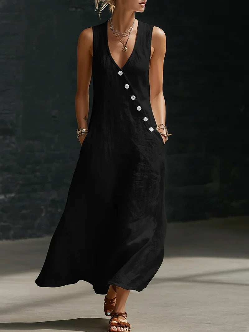 Vestido Botones Minimal