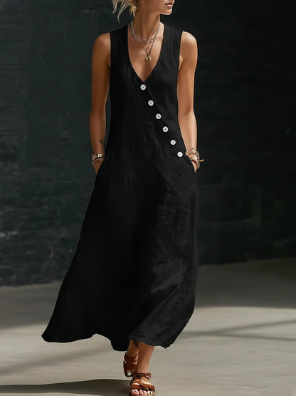 Vestido Botones Minimal