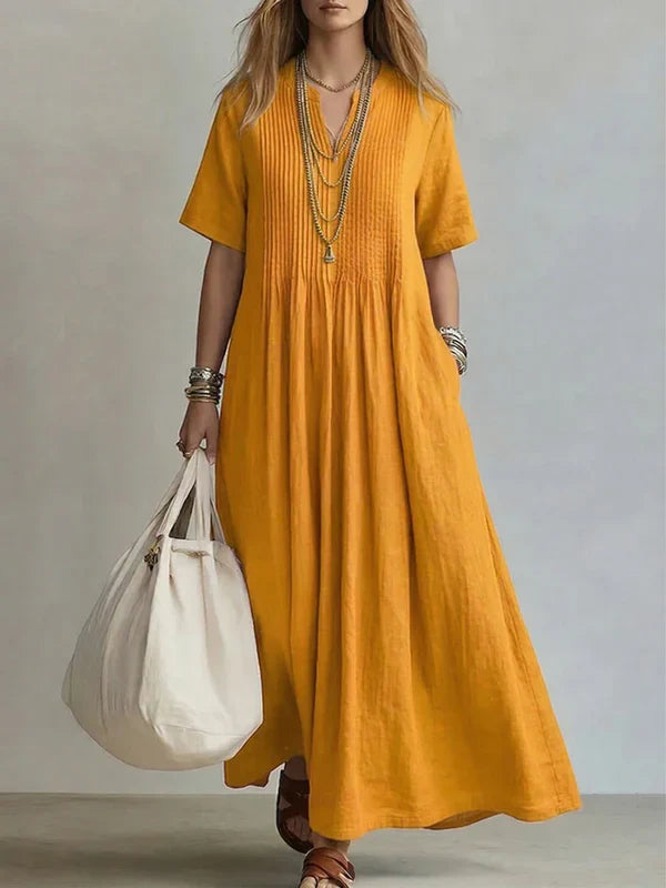 Vestido Plisado Simone