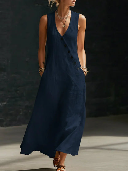 Vestido Botones Minimal
