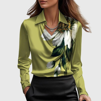 Blusa Silvia Plisada