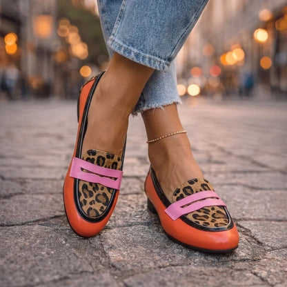 Mocasines Leopardo Rosalia