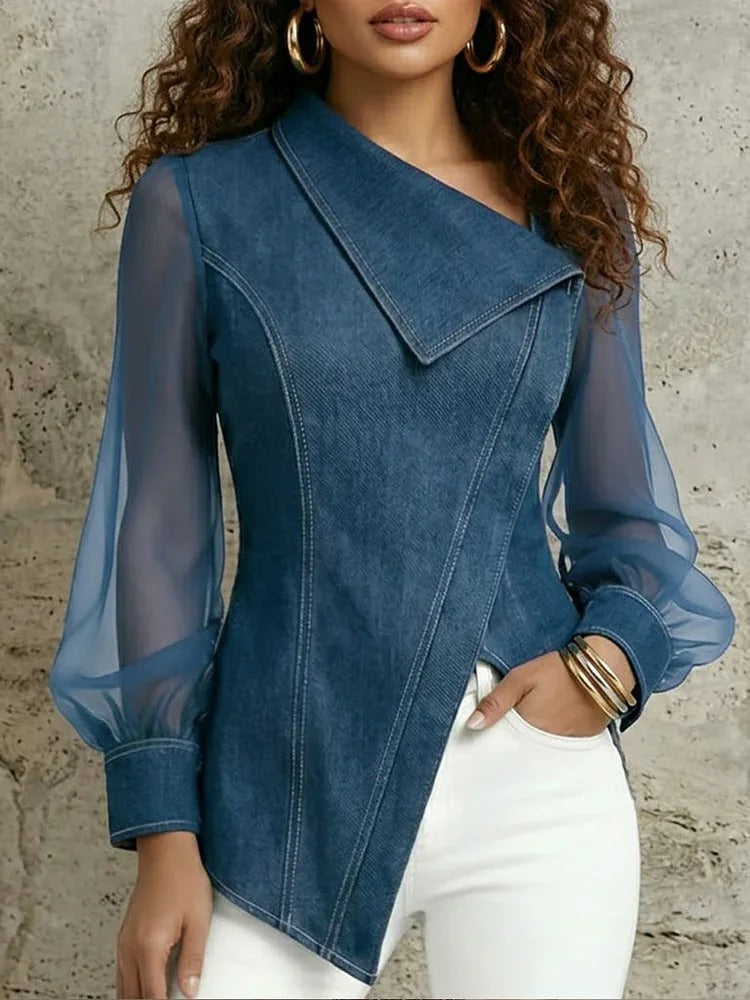 Blusa Denim Clara