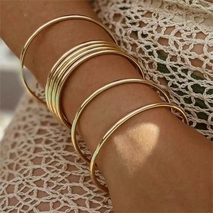 Brazaletes Lisos Aurea