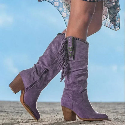 Botas Flecos Claudia
