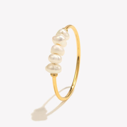 Anillo Perla Blasa
