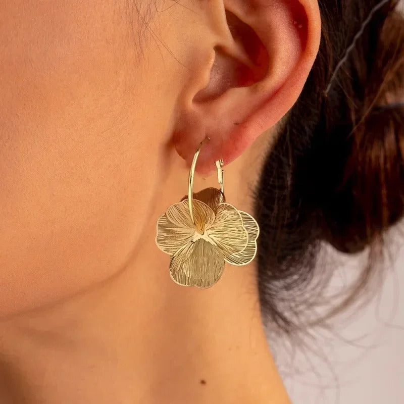 Pendientes Flor Aveline