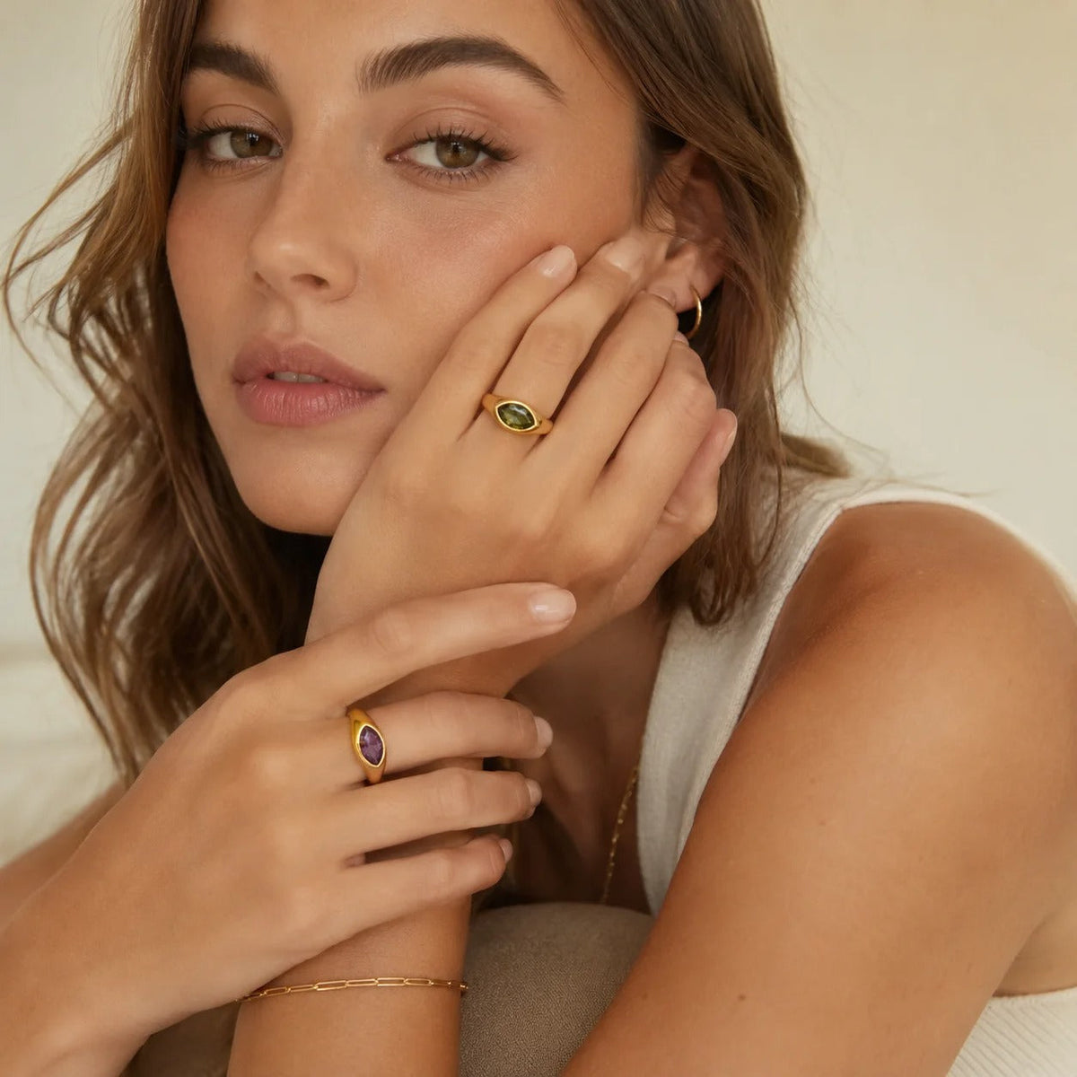 Anillo Circón Isabella