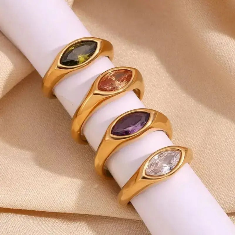 Anillo Circón Isabella