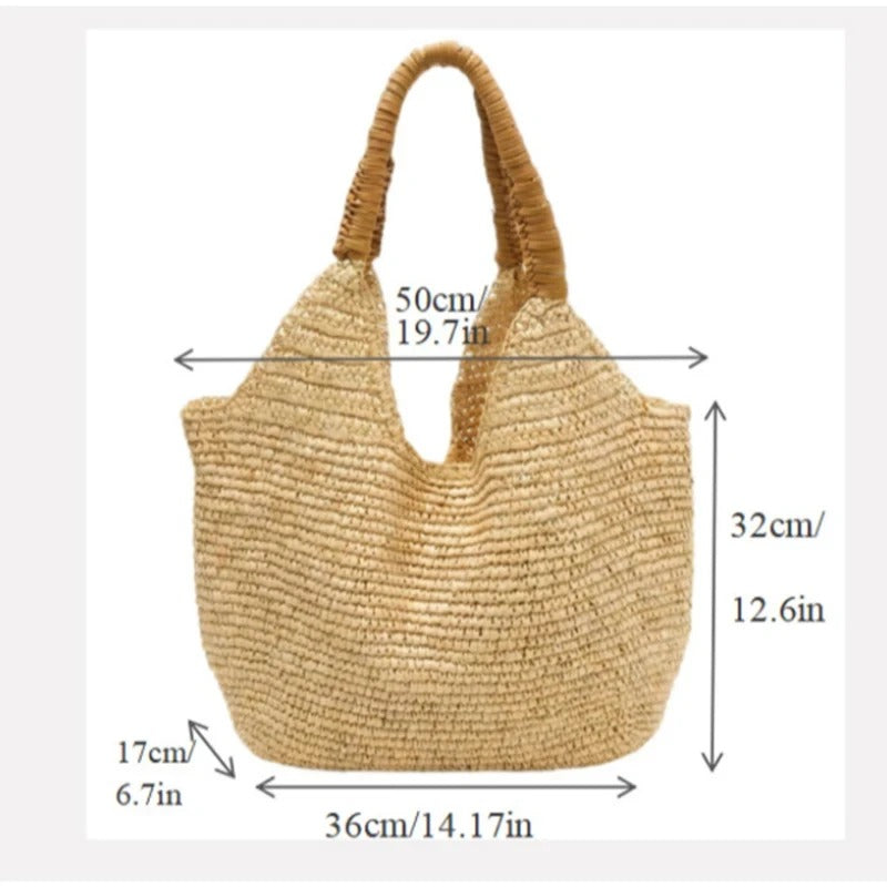 Tote Rafia Catalina