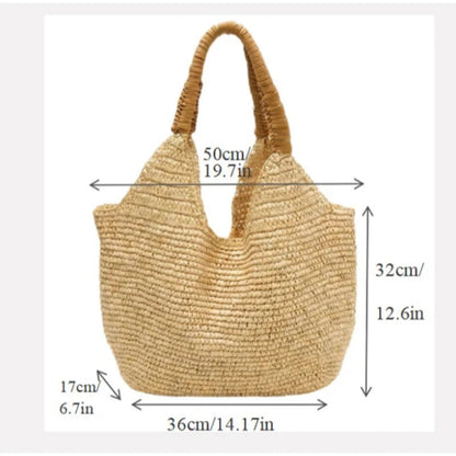 Tote Rafia Catalina