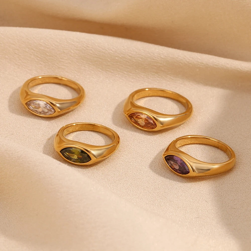 Anillo Circón Isabella