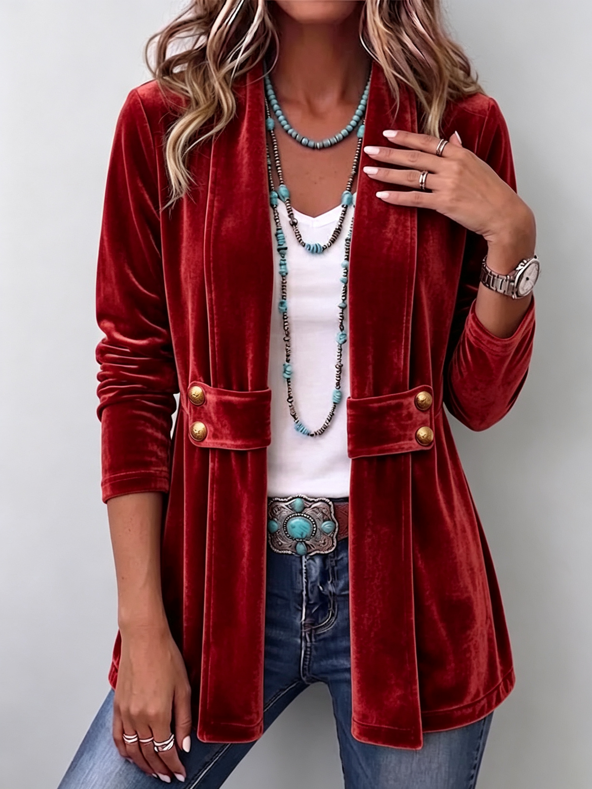 Chaqueta Holliwell Solapas