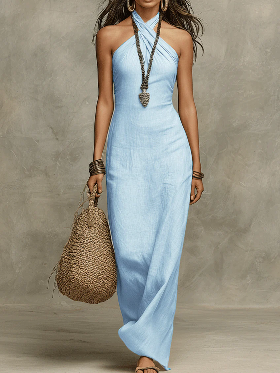 Vestido Halter Adelina