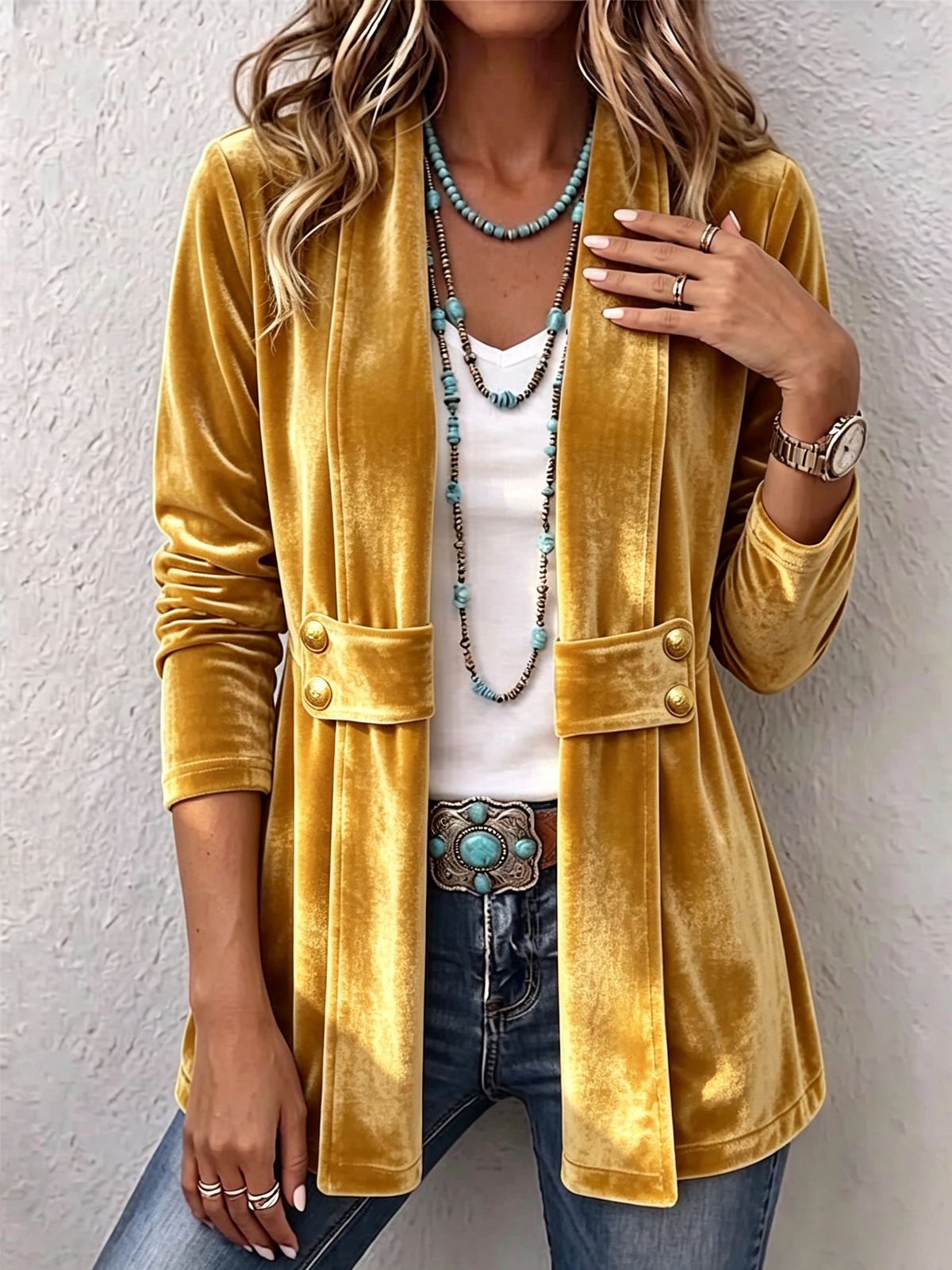 Chaqueta Holliwell Solapas