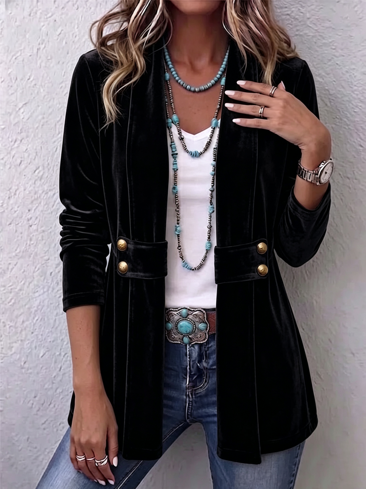 Chaqueta Holliwell Solapas