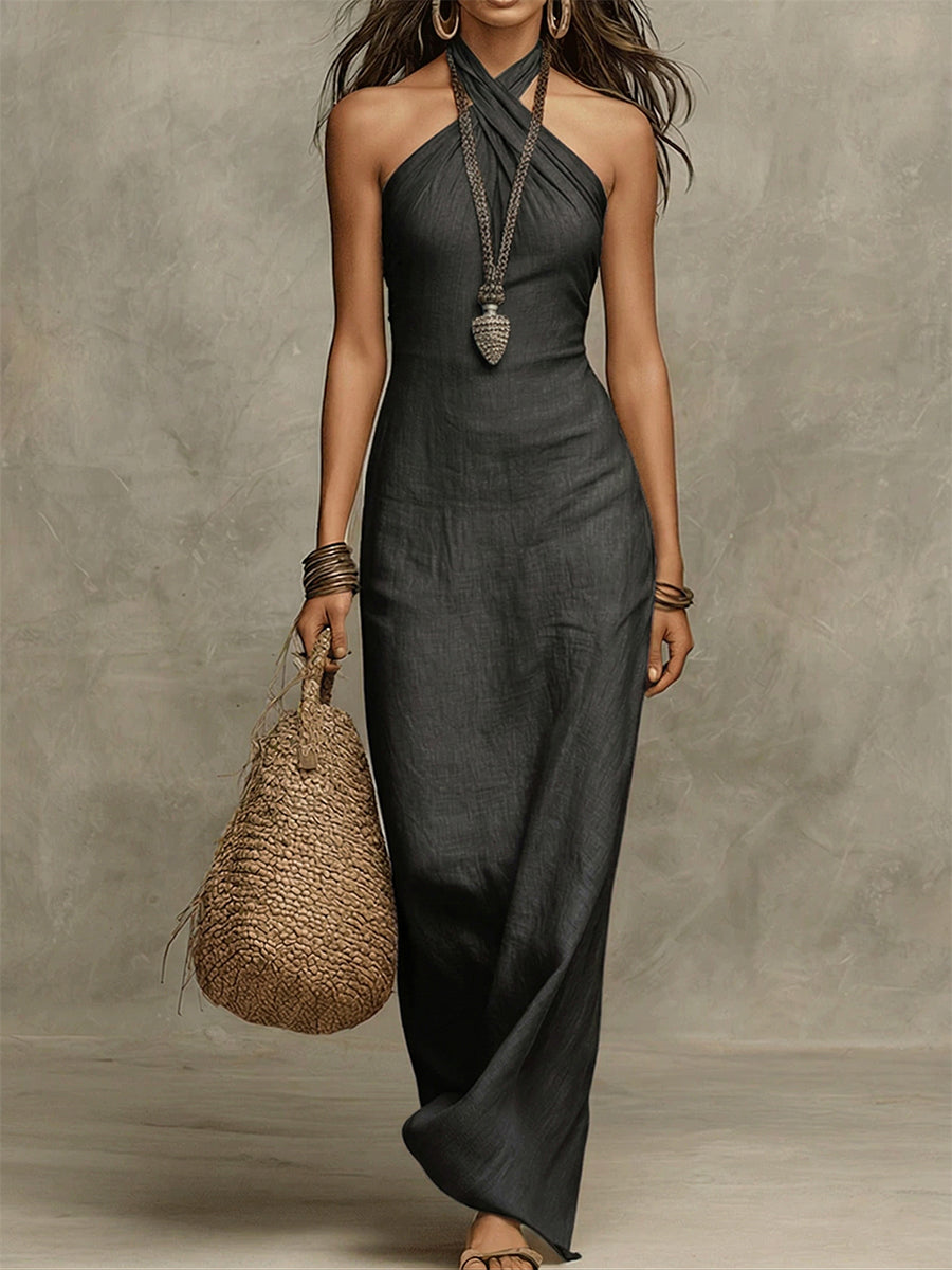 Vestido Halter Adelina
