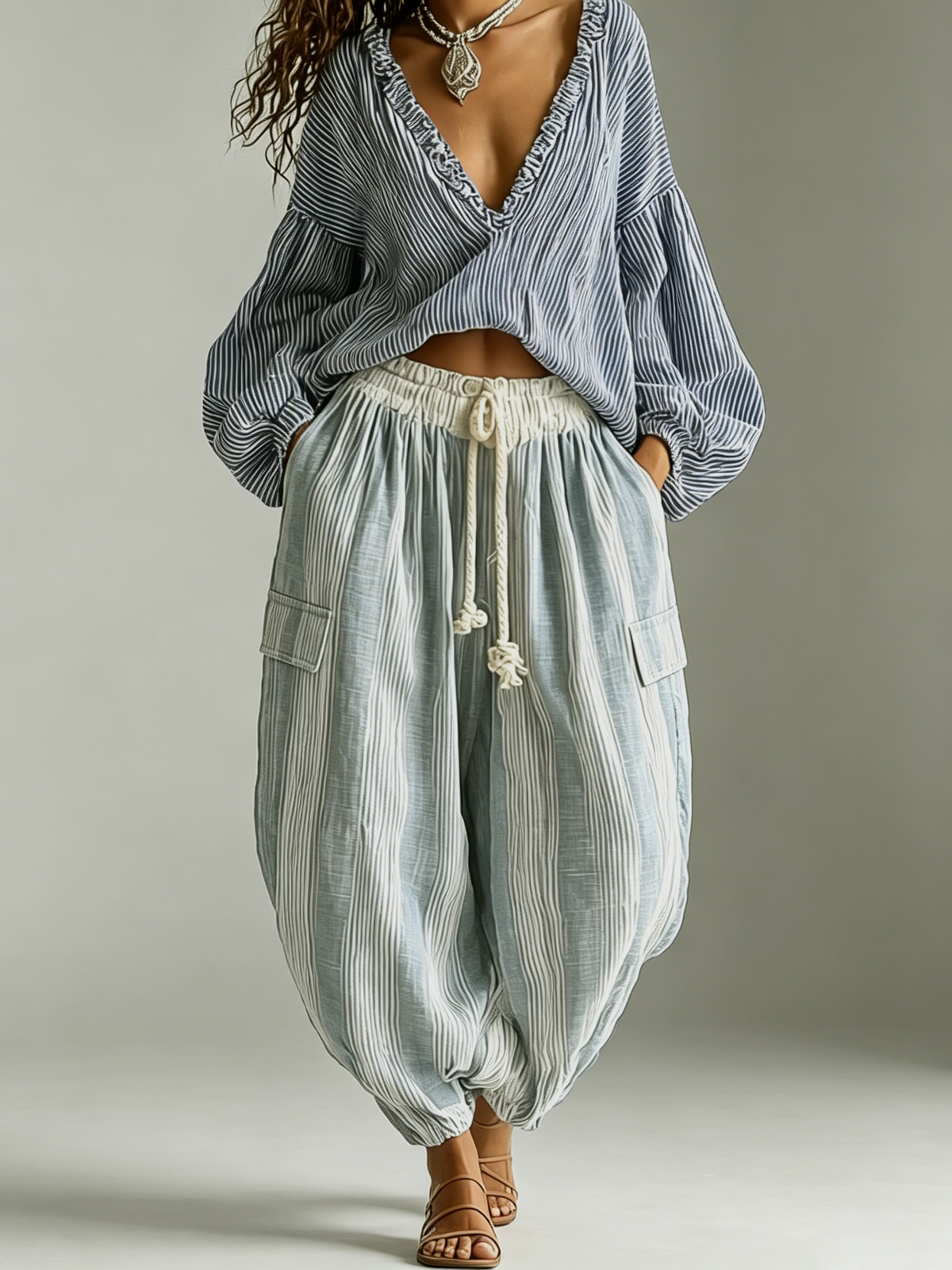Conjunto Rayas Aurora
